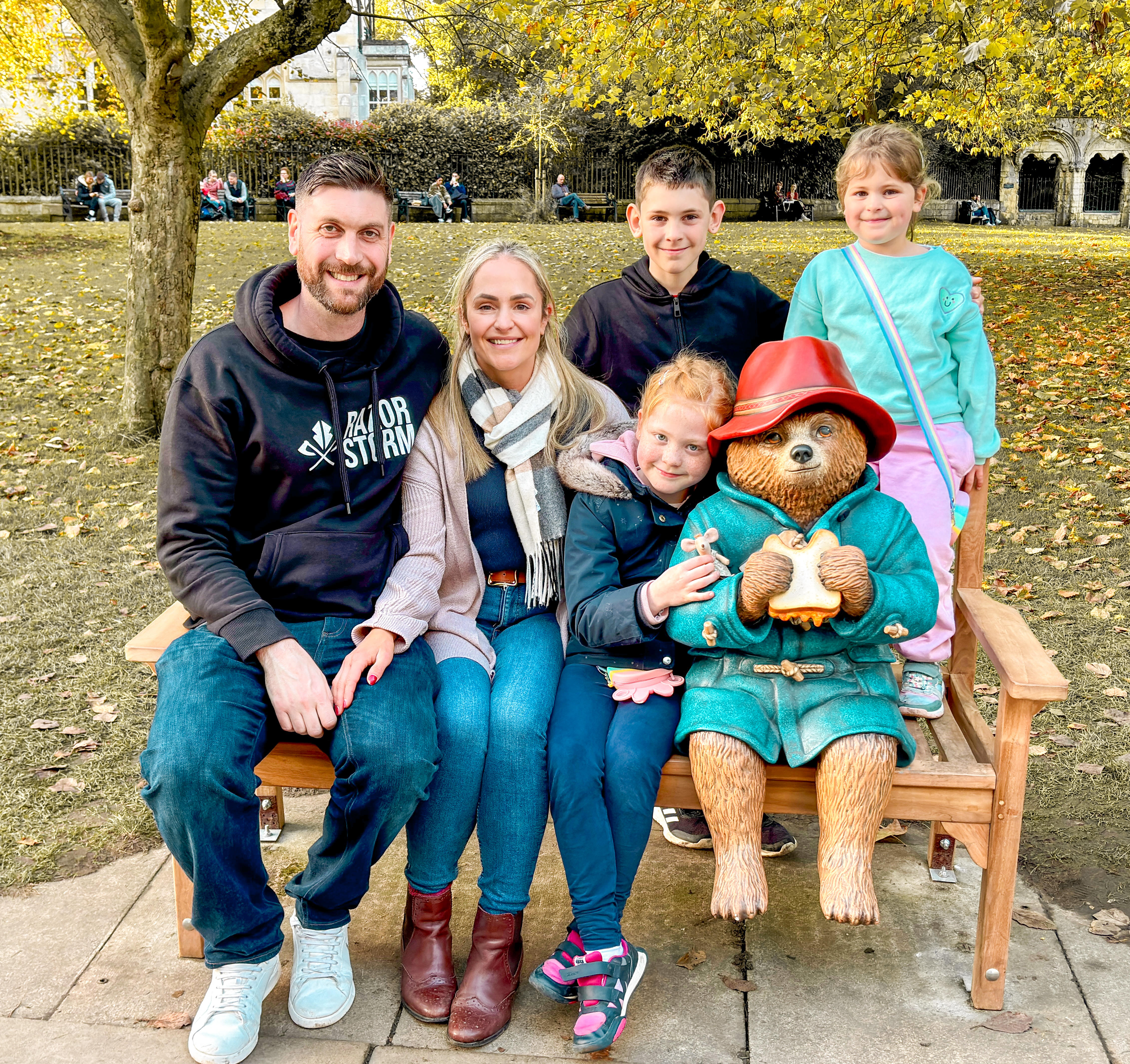The Zablocki family on a day out